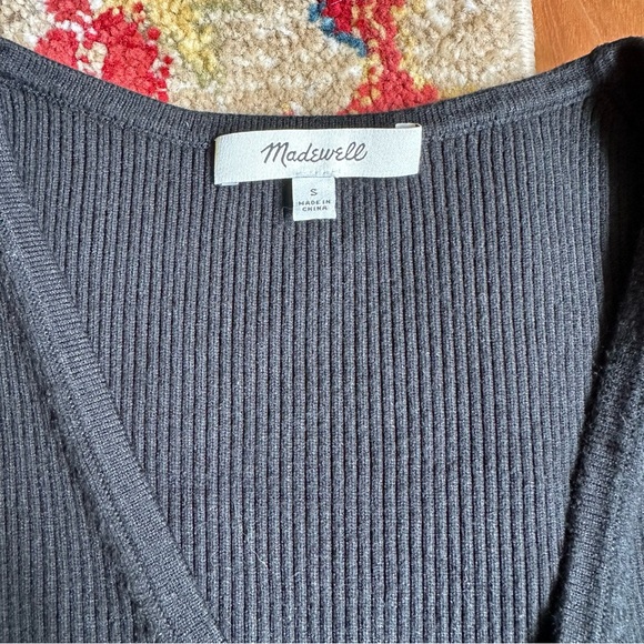 Madewell Carmen Crop Cardigan Sweater - Picture 7 of 9